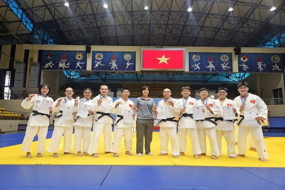Judo Việt Nam khẳng định vị thế số một Đông Nam Á với màn “thâu tóm” 7 HCV Kata
